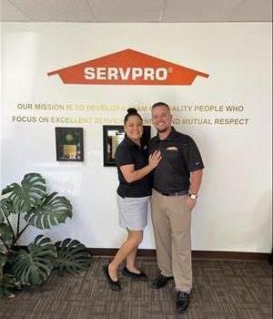 Katrina and Niko Southall, team member at SERVPRO of Northwest Albuquerque